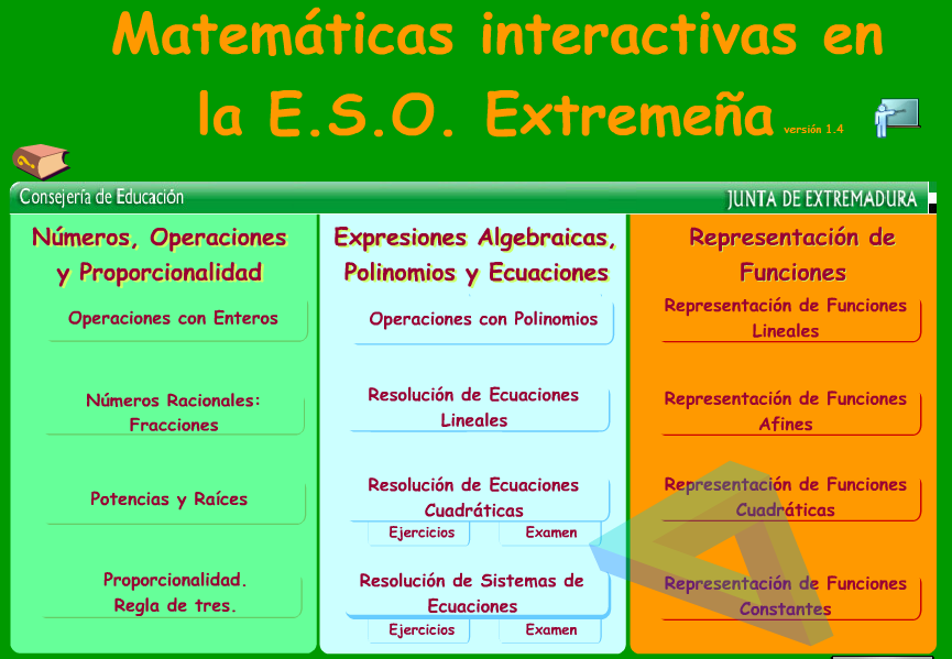 matematicas interactivas eso extremeña