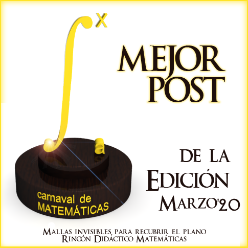 Premio Carnaval Matemáticas Marzo 2020