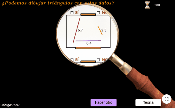 existeTriangulo Lupa