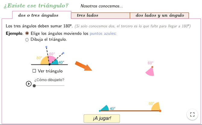 existeTriangulo Teoria
