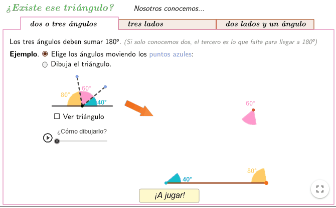 existeTriangulo