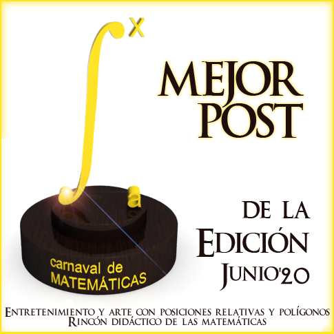 Premio Carnaval Matemáticas Junio 2020