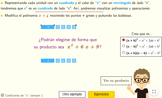 factorizaIgualdadesNotables
