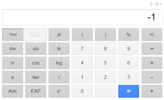 calculadora on line google