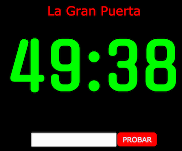 Reloj de cuenta atrás