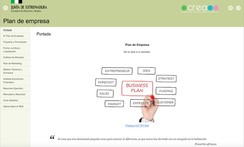 crea plan de empresa