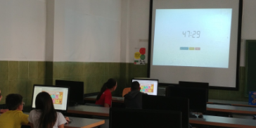 en el aula