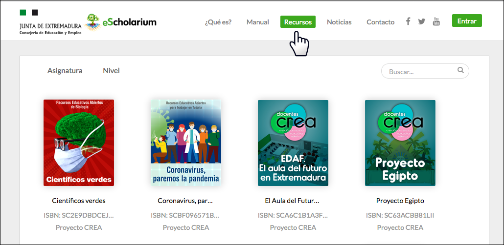 escholarium recursos