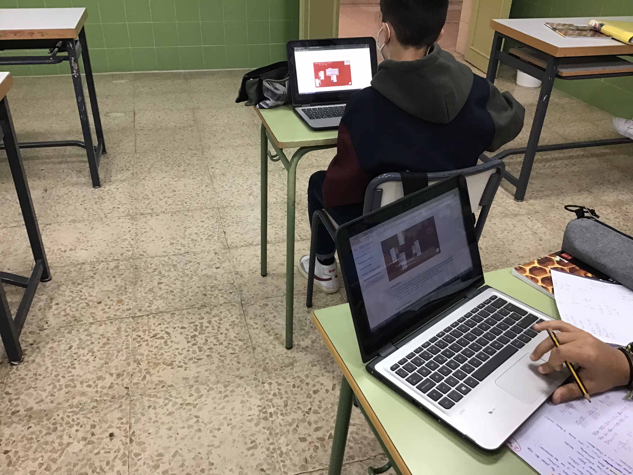 Utilizando las actividades en clase