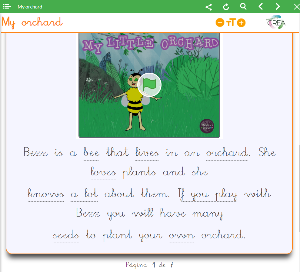 orchard infantil