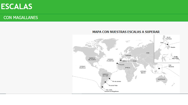 ESCALAS CON MAGALLANES