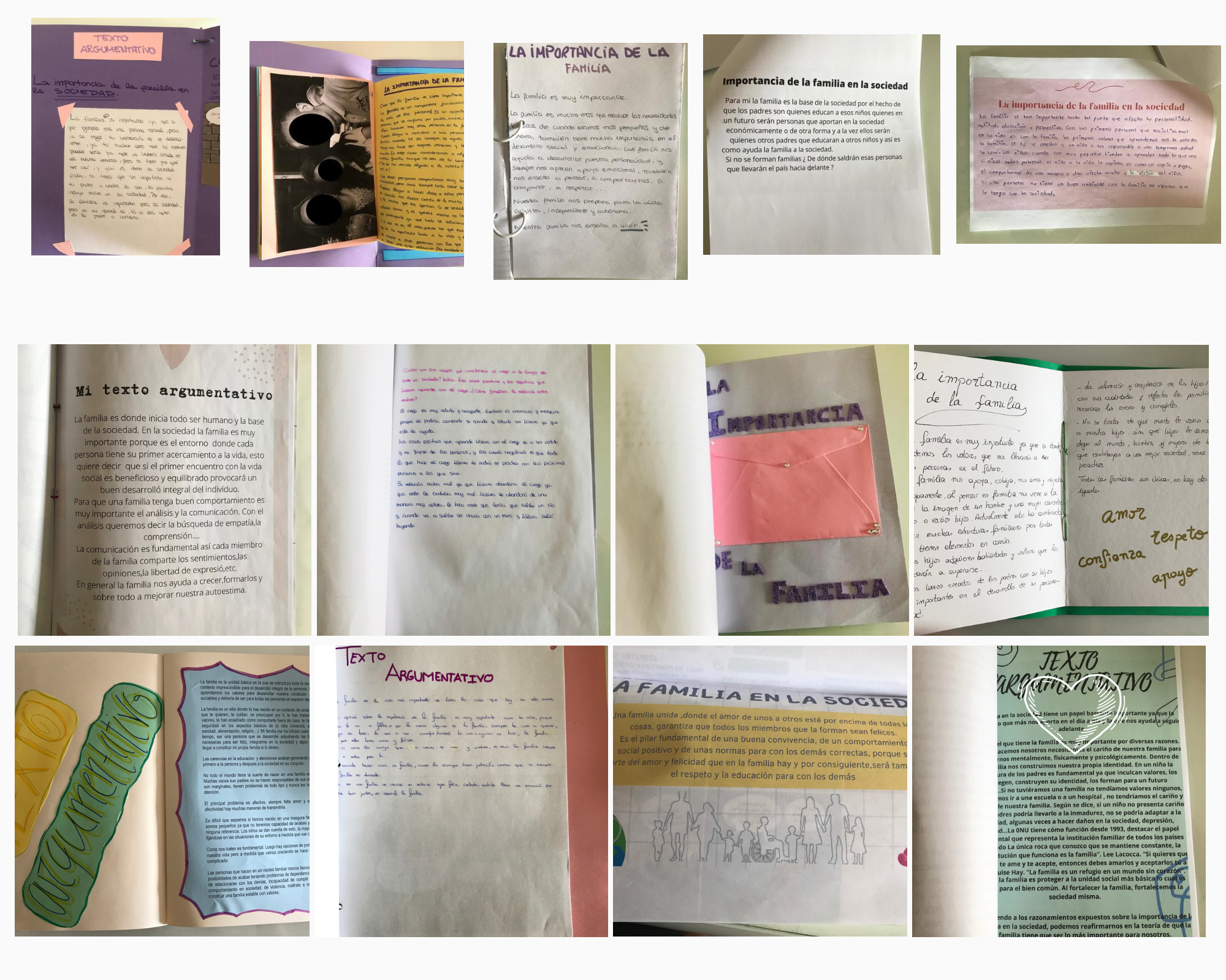 Texto argumentativo evidencias
