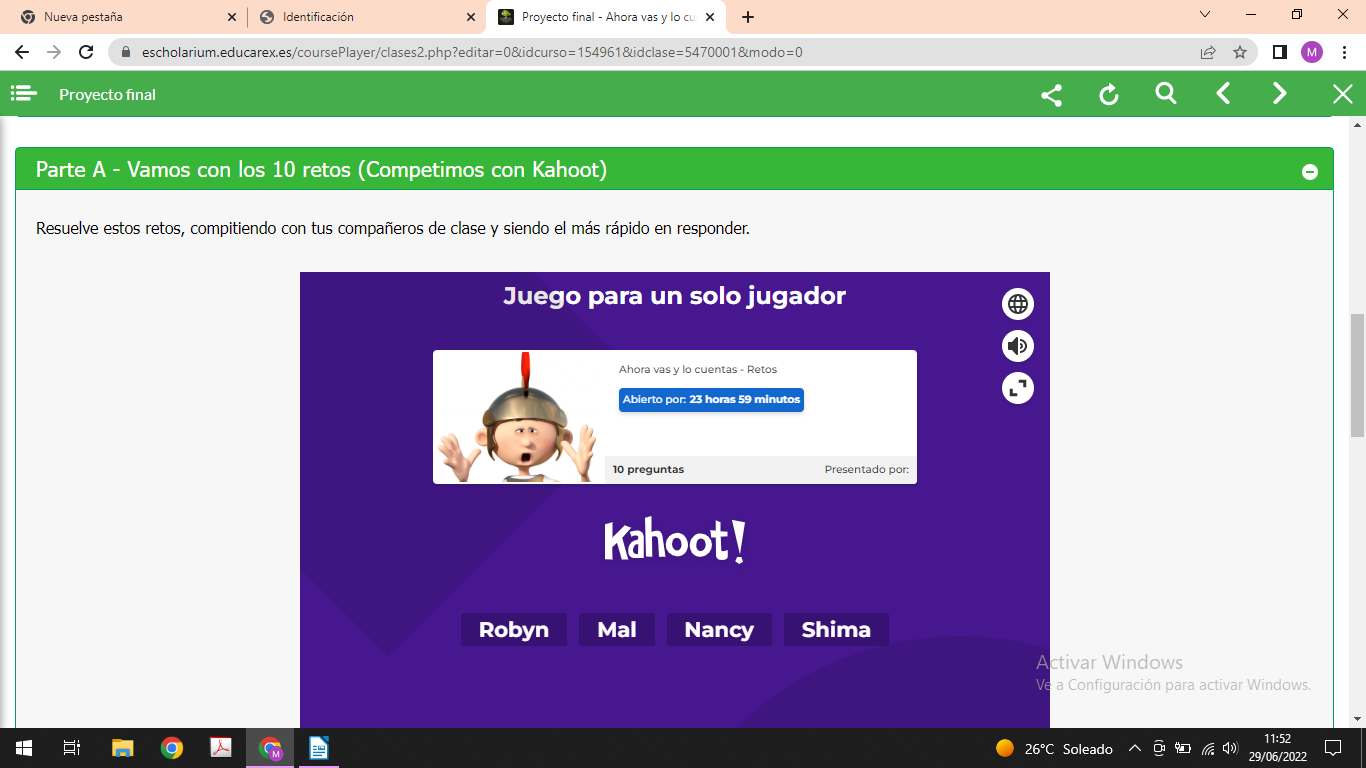 Actividad individual