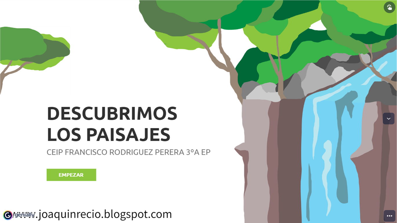 Enlace al Genially Descubrimos los paisajes. Abrir en ventana nueva