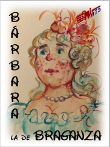 Dibujo de Bárbara la de Braganza
