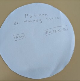 Imagen trasera de la letra A