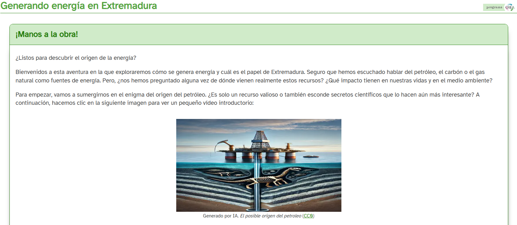 Generando energía 1