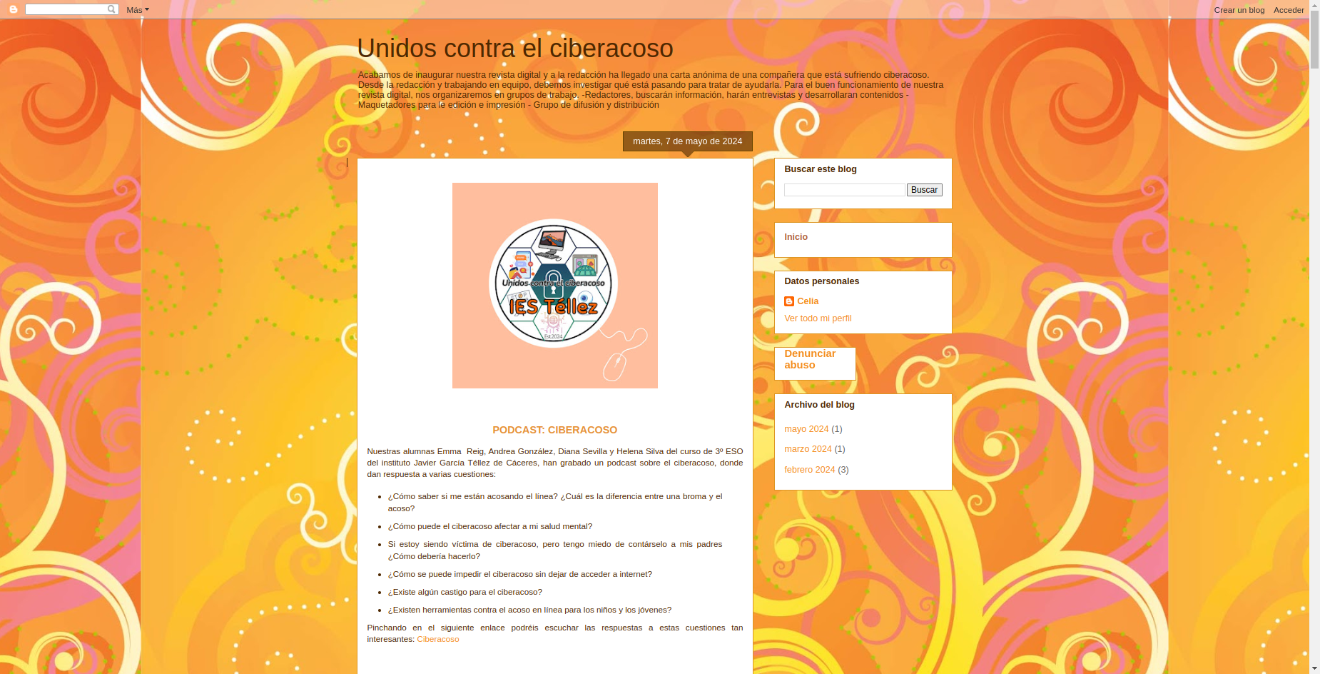 blog acoso