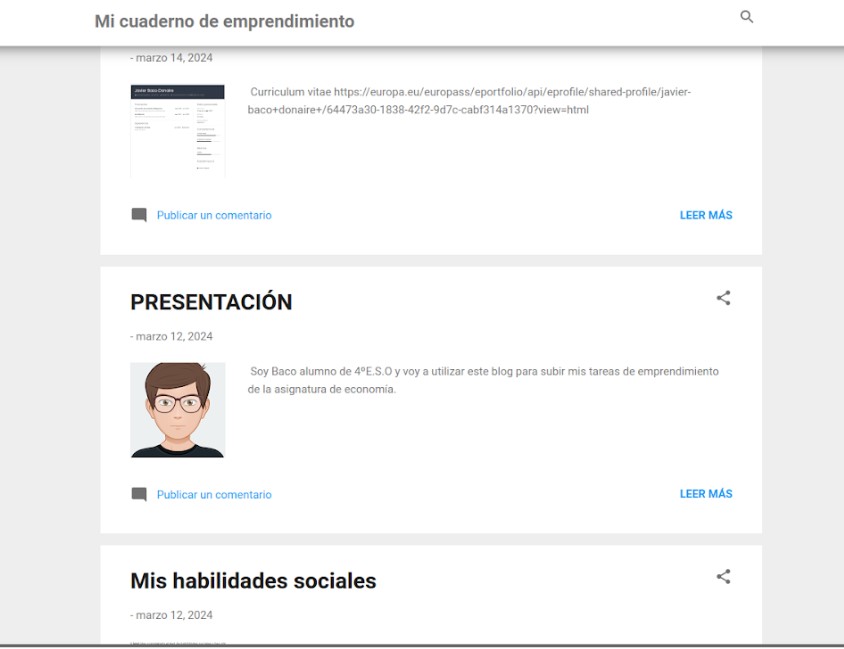 Imagen del producto final del alumnado
