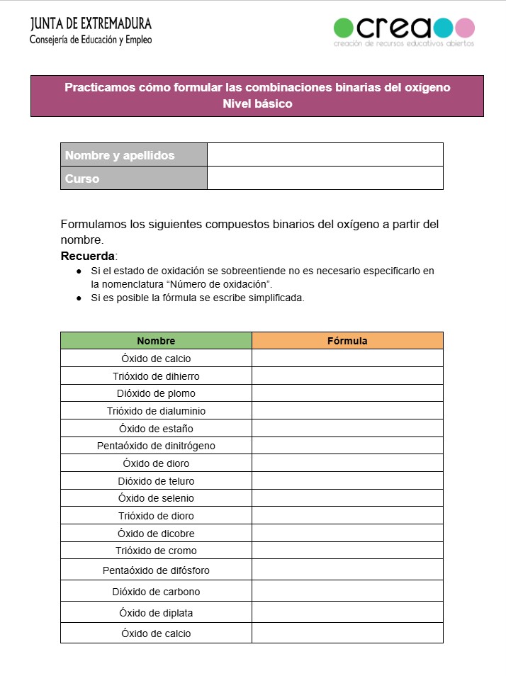 Formulación en el capítulo 3
