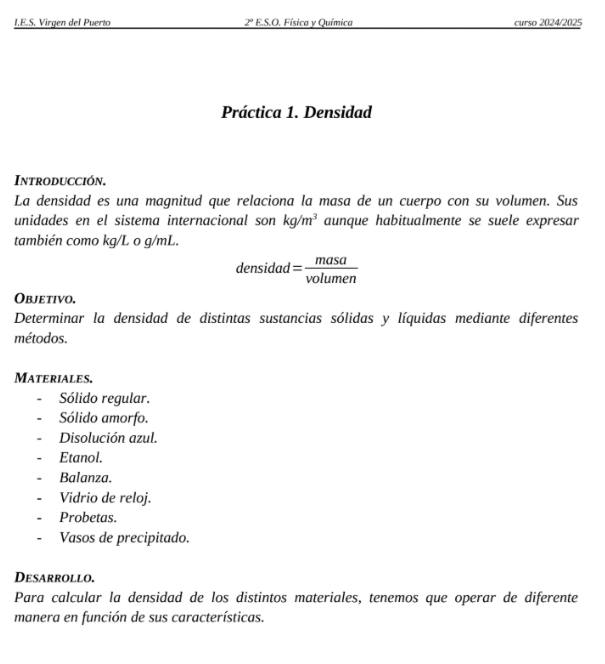Captura de una práctica